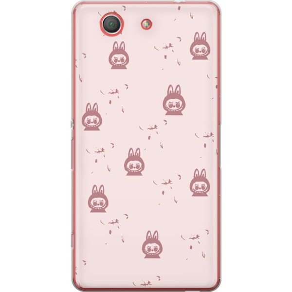 Sony Xperia Z3 Compact Läpinäkyvä kuori Labubu Neon Pop - N