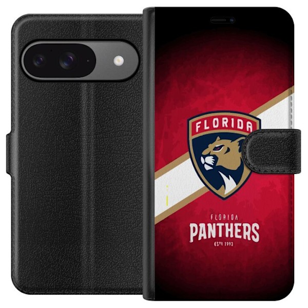 Google Pixel 9 Plånboksfodral Florida Panthers (NHL)