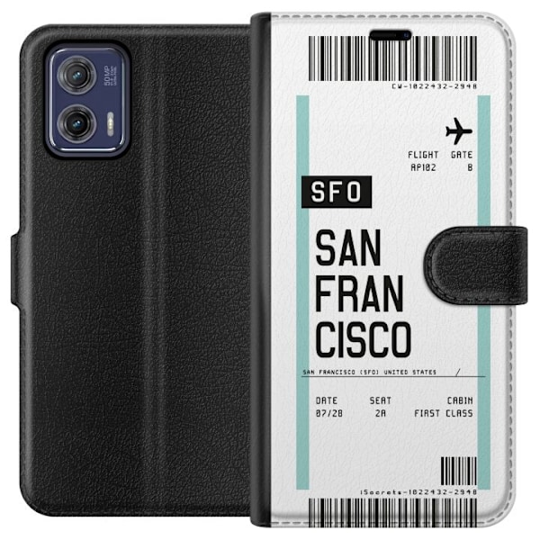 Motorola Moto G73 Lompakkokotelo San Francisco