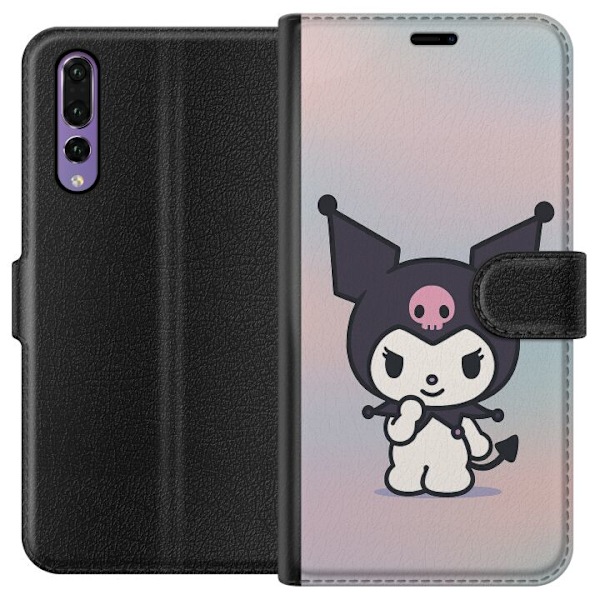 Huawei P20 Pro Plånboksfodral Kawaii Sanrio Kuromi