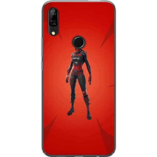 Huawei P Smart Z Gennemsigtig cover Fortnite - Rød Ridder