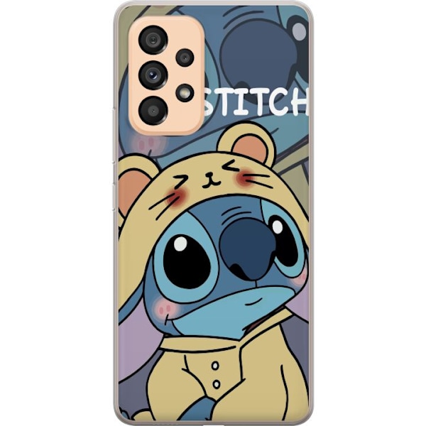 Samsung Galaxy A53 5G Genomskinligt Skal Stitch