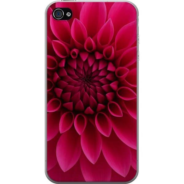 Apple iPhone 4 Gjennomsiktig deksel Rosecore