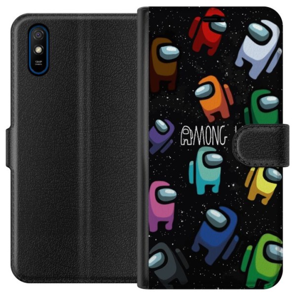 Xiaomi Redmi 9A Tegnebogsetui Mellem Os