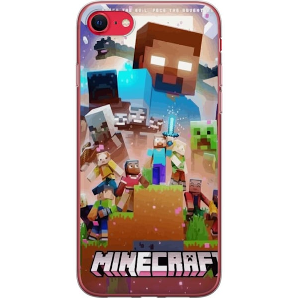 Apple iPhone 7 Läpinäkyvä kuori Minecraft