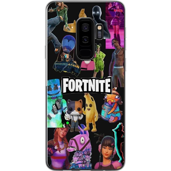 Samsung Galaxy S9+ Gennemsigtig cover Fortnite