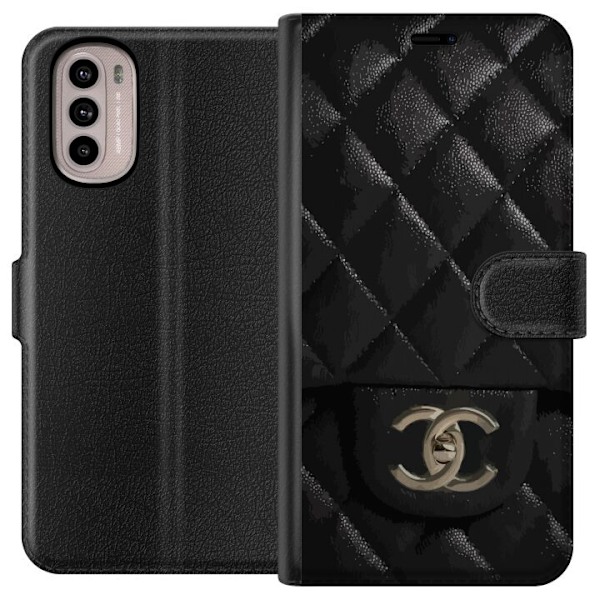 Motorola Moto G41 Lommeboketui Chanel Svart