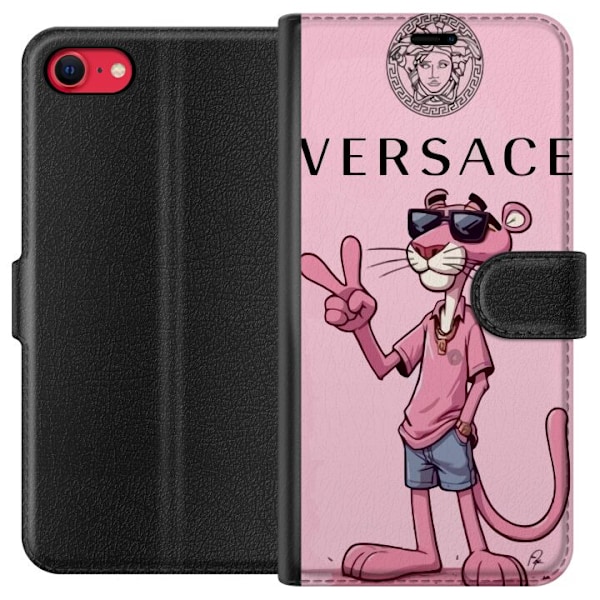 Apple iPhone SE (2022) Plånboksfodral Pink Panter Brand