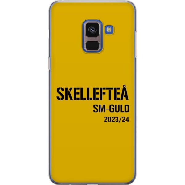Samsung Galaxy A8 (2018) Gennemsigtig cover Skellefteå SM GUL