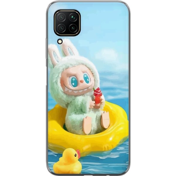 Huawei P40 lite Läpinäkyvä kuori Labubu Stripe Attack - Rai