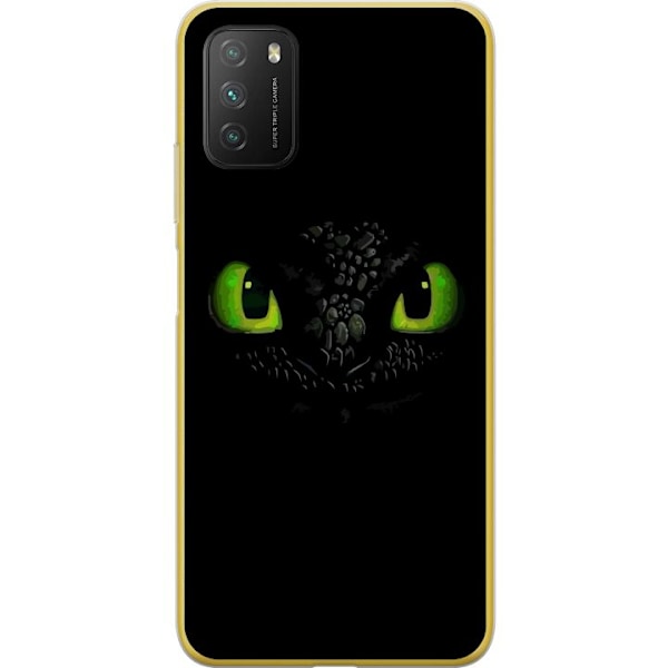 Xiaomi Poco M3  Genomskinligt Skal Draktränaren How to Train Your Dragon