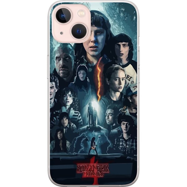 Apple iPhone 13 Genomskinligt Skal Stranger Things