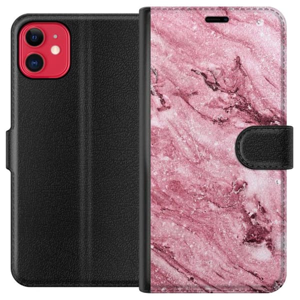Yhteensopiva Lompakkokotelo Apple iPhone 11 Rosa