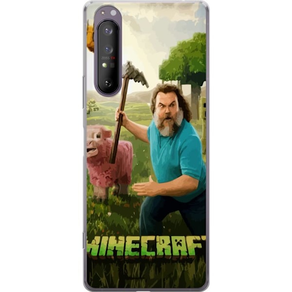 Sony Xperia 1 II Genomskinligt Skal A Minecraft Movie