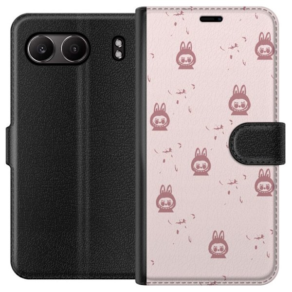 OnePlus Nord 4 Tegnebogsetui Labubu Neon Pop - Neonfarvet pop