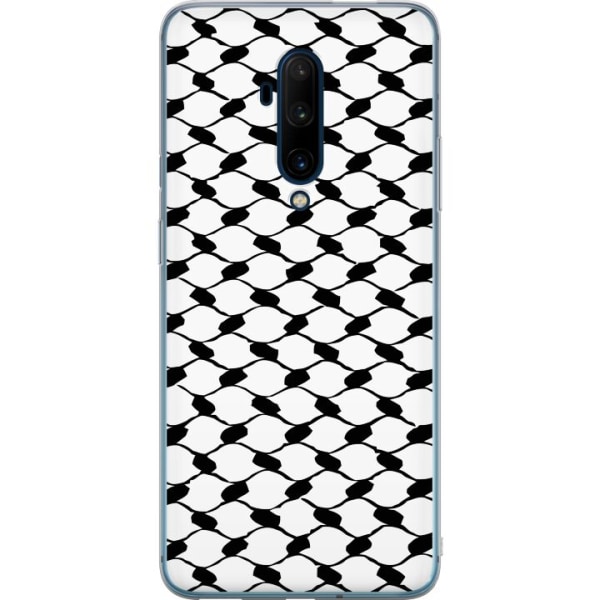 OnePlus 7T Pro Läpinäkyvä kuori Keffiyeh kuvio