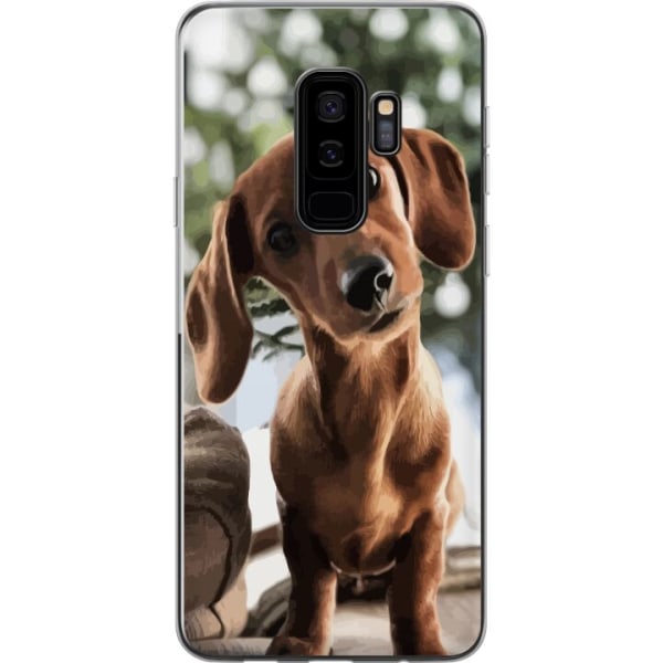 Samsung Galaxy S9+ Genomskinligt Skal Yngre Hund