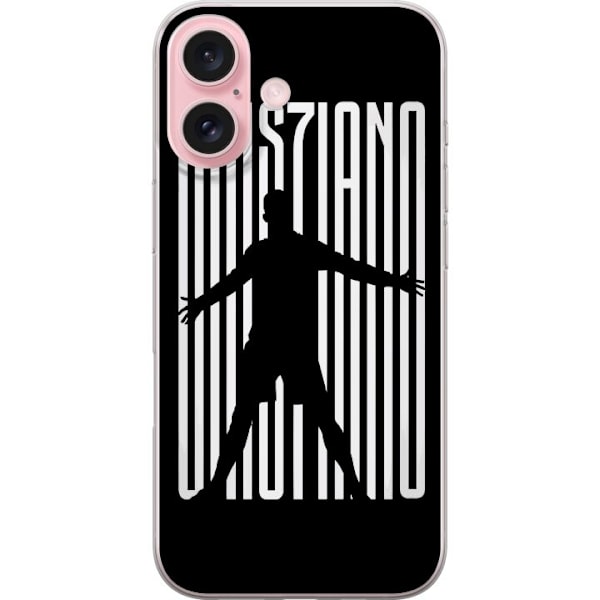 Apple iPhone 16 Gennemsigtig cover Cristiano Ronaldo