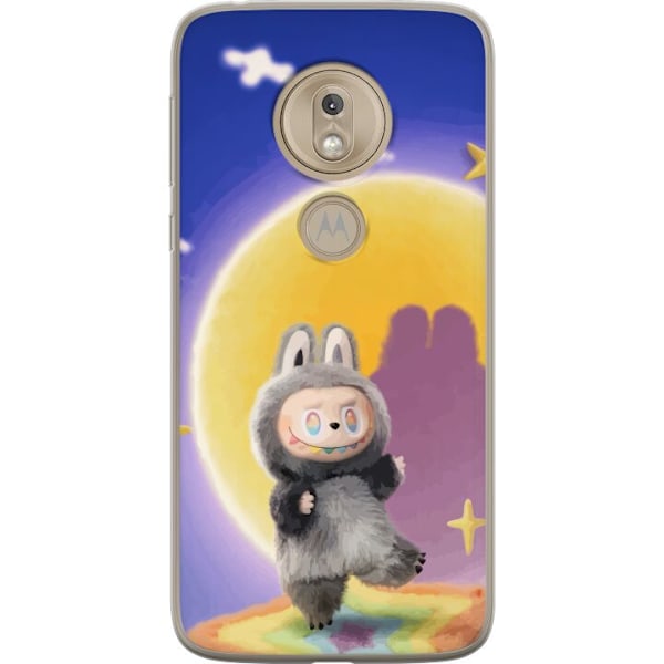 Motorola Moto G7 Play Läpinäkyvä kuori Labubu Neon Pop - Ne
