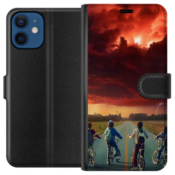 Kompatibelt Plånboksfodral till Apple iPhone 12 Stranger Things