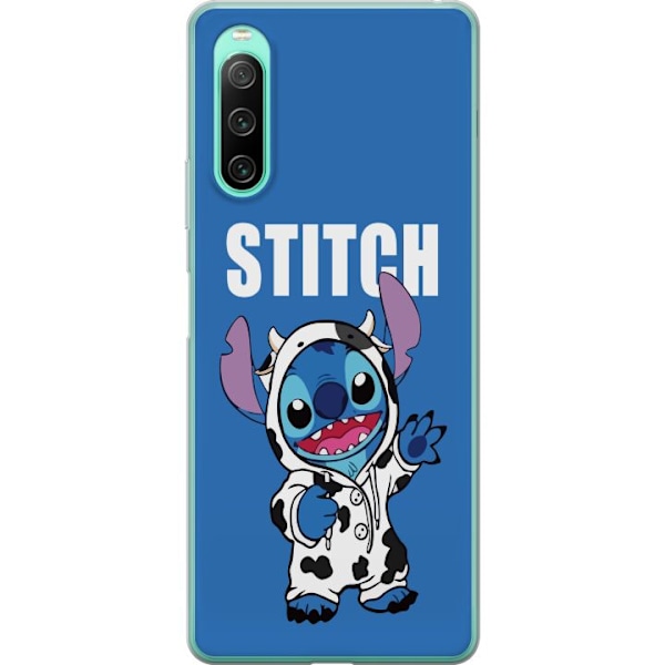Sony Xperia 10 IV Genomskinligt Skal Stitch