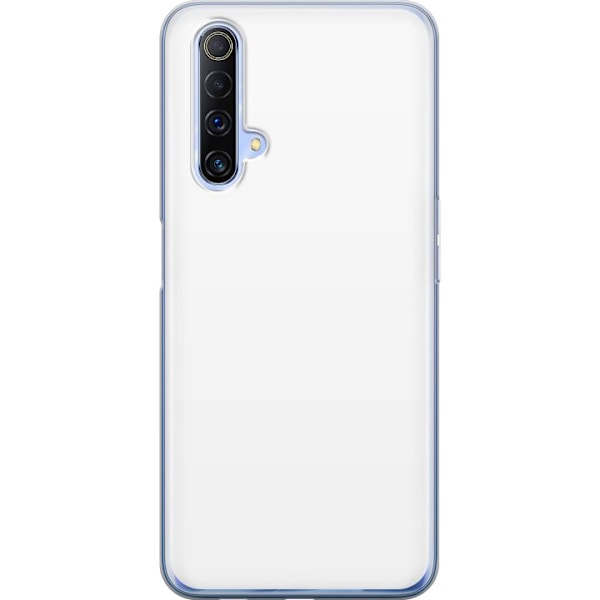 Realme X50 5G Gennemsigtig cover Hvid