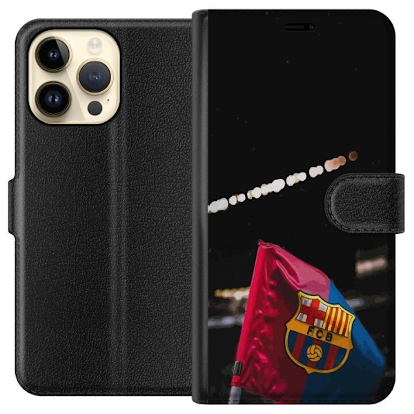 Apple iPhone 15 Pro Max Tegnebogsetui FCB Barcelona