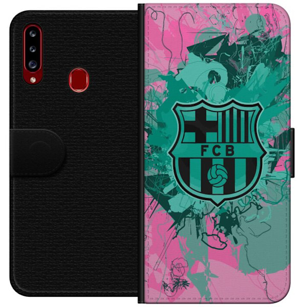 Samsung Galaxy A20s Lommeboketui FCB