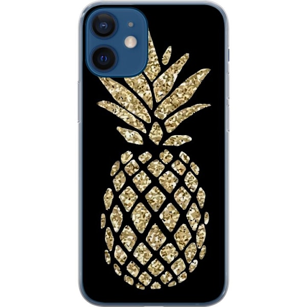 Apple iPhone 12  Läpinäkyvä kuori Ananas