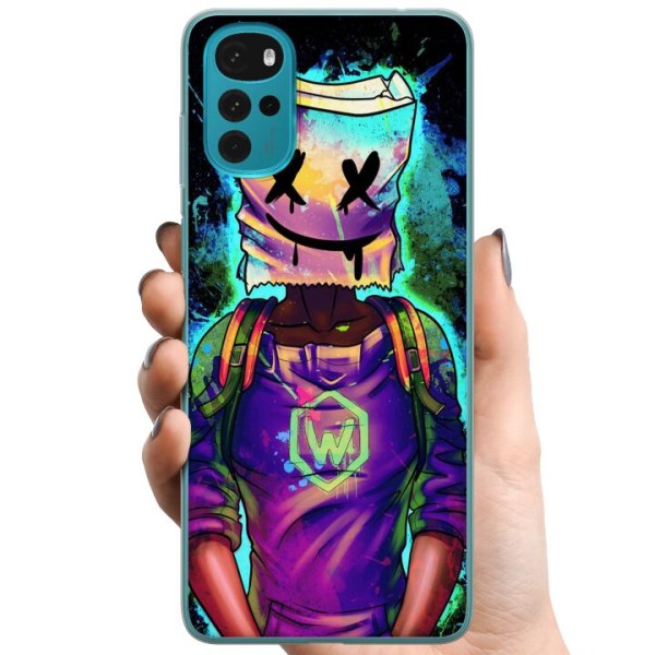 Motorola Moto G22 TPU Mobilcover Fortnite Marshmello