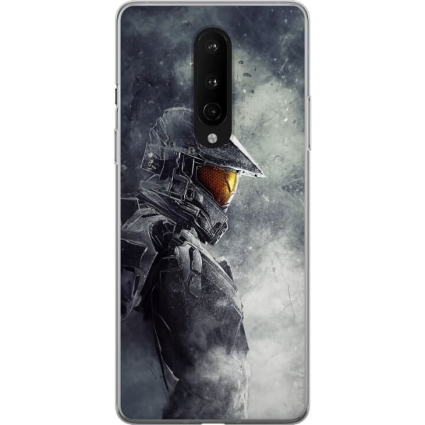 OnePlus 8 Gennemsigtig cover Fortnite - Master Chief