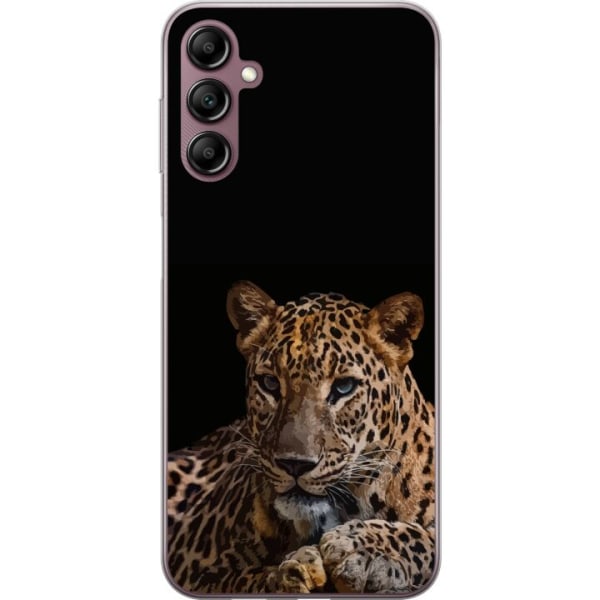 Samsung Galaxy A14 5G Gennemsigtig cover Leopard