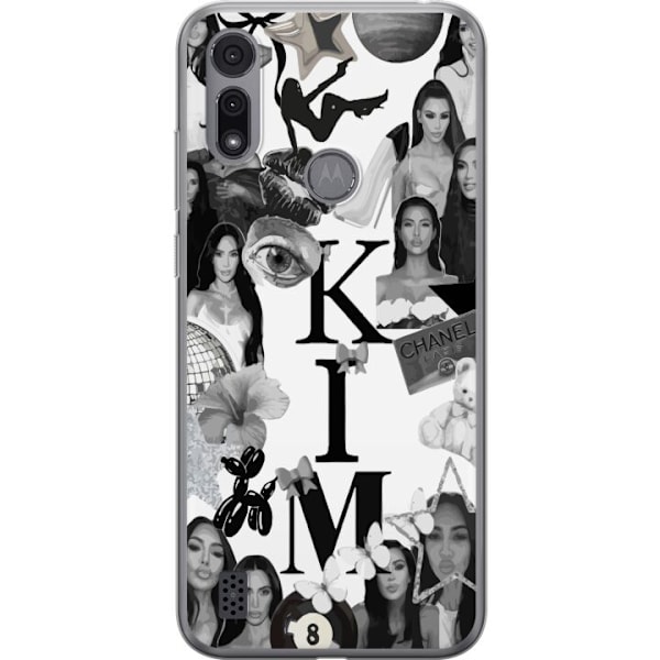 Motorola Moto E6i Gennemsigtig cover Kim Kardashian – Aesthe