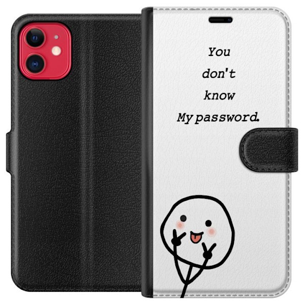 Apple iPhone 11 Plånboksfodral You Don’t Know My Password