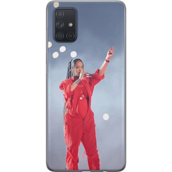 Samsung Galaxy A71 Läpinäkyvä kuori Rihanna – Trendsetting Looks & Style