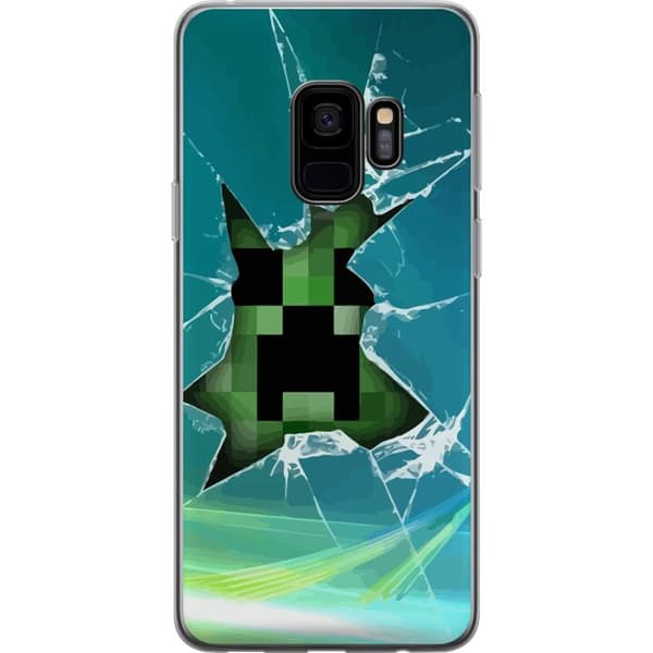 Kompatibelt Mobildeksel til Samsung Galaxy S9 MineCraft