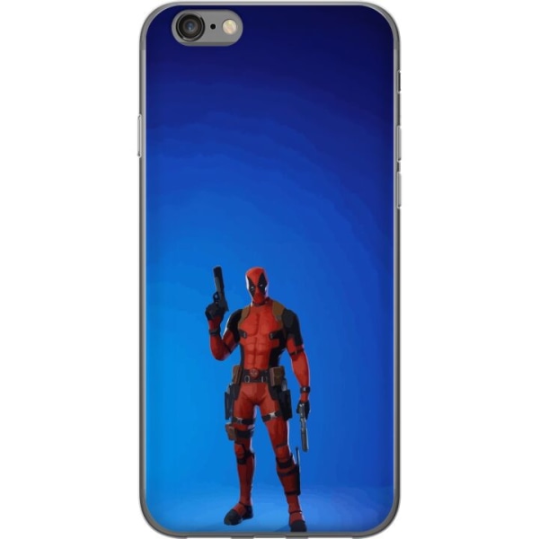 Apple iPhone 6 Gennemsigtig cover Fortnite - Spider-Man