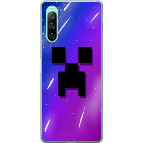 Sony Xperia 10 IV Gennemsigtig cover Minecraft