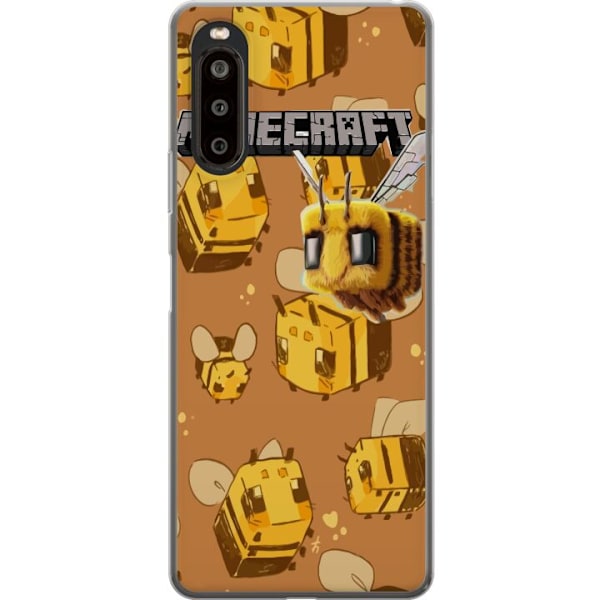 Sony Xperia 10 II Gennemsigtig cover Minecraft Bi
