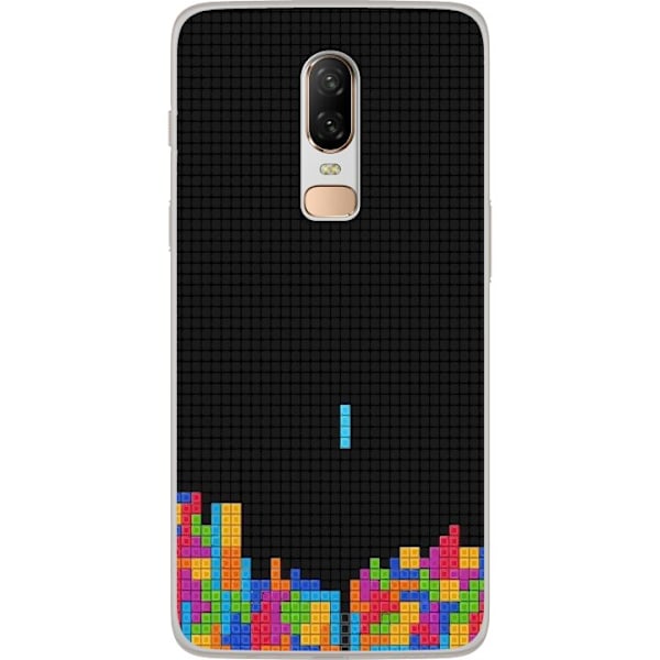 OnePlus 6 Gjennomsiktig deksel Tetris