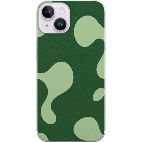 Kompatibel Mobilcover til Apple iPhone 15 Plus Matcha-smeltning grøn