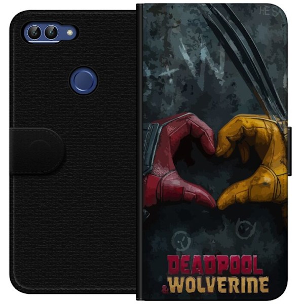 Huawei P smart Lompakkokotelo Wolverine Deadpool