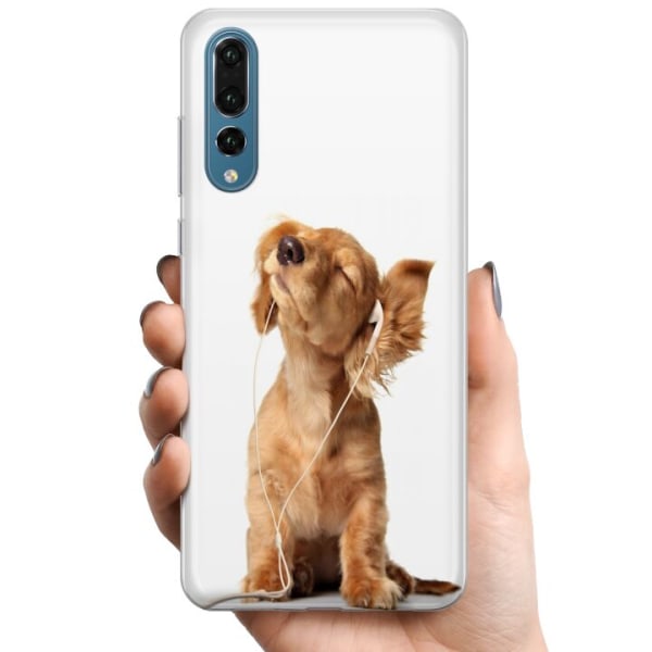 Huawei P20 Pro TPU Mobilcover Hund