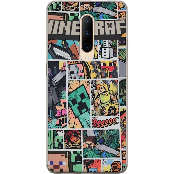 OnePlus 7 Pro Genomskinligt Skal Minecraft Art
