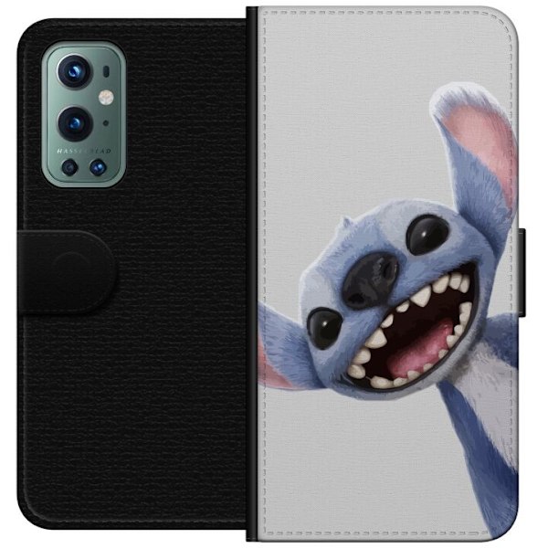 OnePlus 9 Pro Tegnebogsetui Stitch i fart - Kawaii-design til