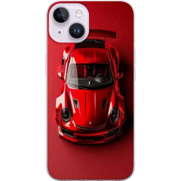 Kompatibelt Mobildeksel til Apple iPhone 14 Porsche