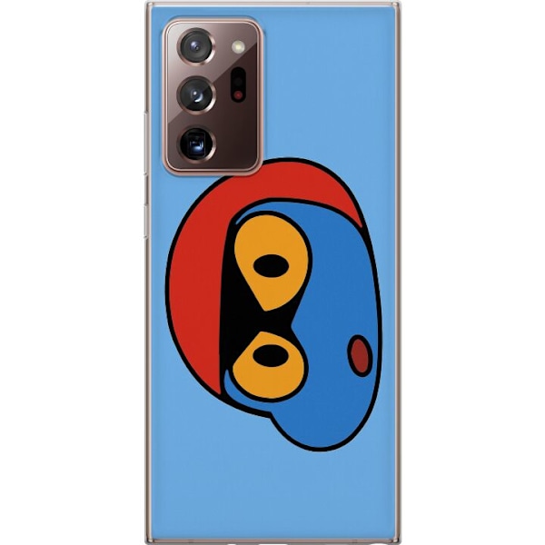 Samsung Galaxy Note20 Ultra Läpinäkyvä kuori Bold Bot Head