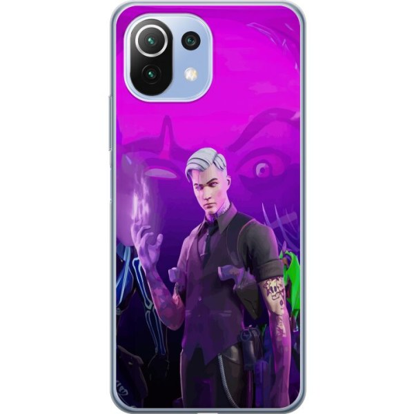 Xiaomi Mi 11 Lite Gennemsigtig cover Fortnite - Midas