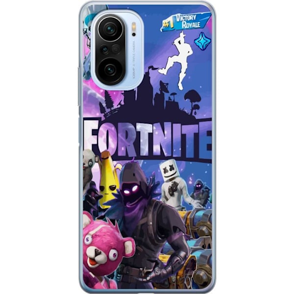 Xiaomi Mi 11i Gennemsigtig cover Fortnite