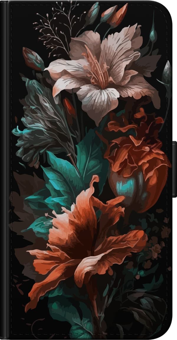 Kompatibelt Lommeboketui til OnePlus 9 Pro Blomster